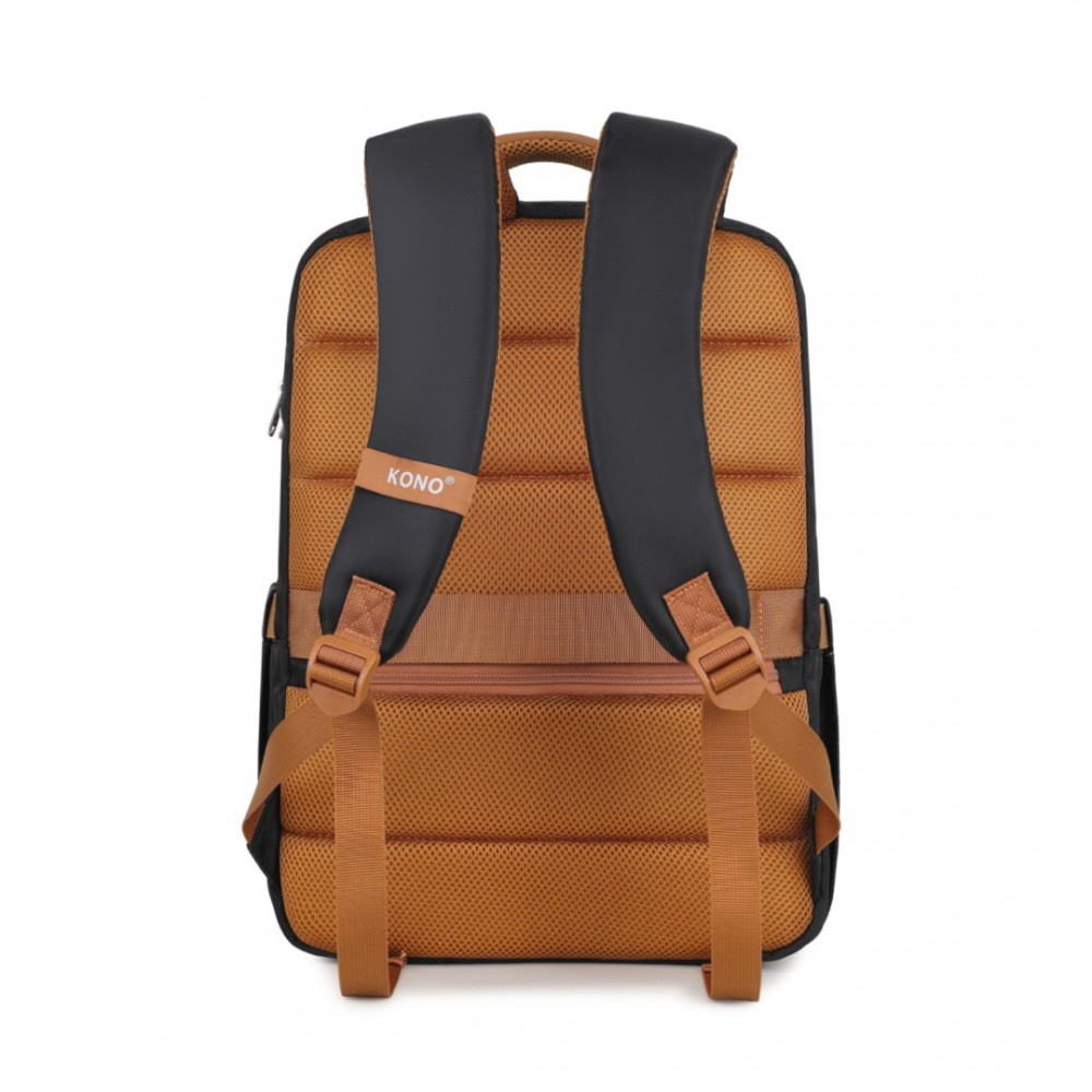 KONO Batoh BPK2433 čierny, 17l BPK2433-BK-BN-(3)-1000x1000